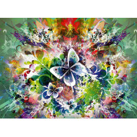 GRAFIKA Puzzle Jarní květiny a motýli 3000 dílků