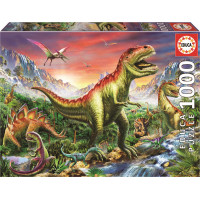 EDUCA Puzzle Jurský les 1000 dílků