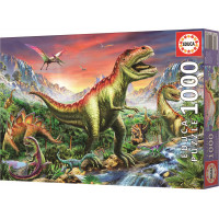 EDUCA Puzzle Jurský les 1000 dílků