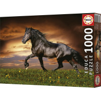 EDUCA Puzzle Klusající kůň 1000 dílků