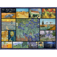 GRAFIKA Puzzle Koláž - Vincent Van Gogh 2000 dílků