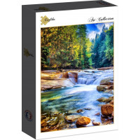 GRAFIKA Puzzle Krásný vodopád v lese 2000 dílků