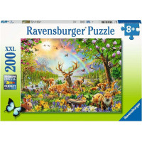 RAVENSBURGER Puzzle Lesní zvířata XXL 200 dílků