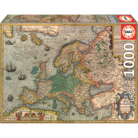 EDUCA Puzzle Mapa Evropy 1000 dílků