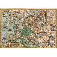 EDUCA Puzzle Mapa Evropy 1000 dílků