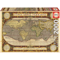 EDUCA Puzzle Mapa světa 2000 dílků