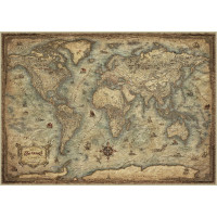 EDUCA Puzzle Mapa světa 3000 dílků
