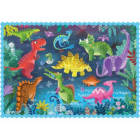 DODO Puzzle Planeta dinosaurů 100 dílků