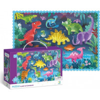 DODO Puzzle Planeta dinosaurů 100 dílků