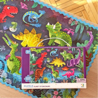 DODO Puzzle Planeta dinosaurů 100 dílků