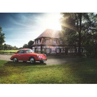 RAVENSBURGER Puzzle Porsche 356 a Porsche 911 2x500 dílků