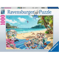 RAVENSBURGER Puzzle Sběratel mušlí 1000 dílků