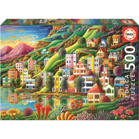EDUCA Puzzle Skrytý přístav 500 dílků