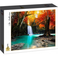 GRAFIKA Puzzle Vodopád v hlubokém lese 1500 dílků