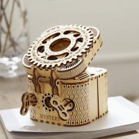 ROBOTIME Rokr 3D dřevěné puzzle Trezor 158 dílků