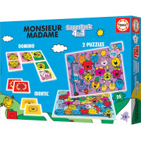 EDUCA Soubor her Monsieur Madame 4v1