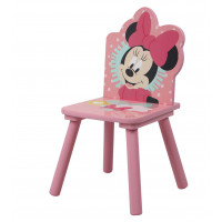 Dětský stoleček se 2 židličkami Myška Minnie - růžový