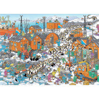 JUMBO Puzzle JvH Expedice na Jižní pól 1000 dílků