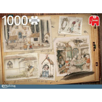 JUMBO Puzzle Kniha pohádek Efteling 1000 dílků
