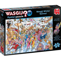 JUMBO Puzzle WASGIJ Mystery 22: Zimní Wasgij hry! 1000 dílků