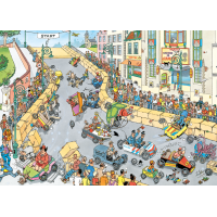 JUMBO Puzzle JvH Závod minikár 1000 dílků