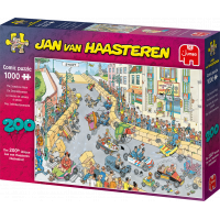 JUMBO Puzzle JvH Závod minikár 1000 dílků