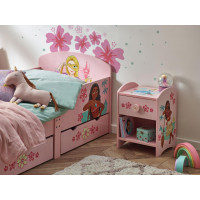 Noční stolek Disney princezny - růžový