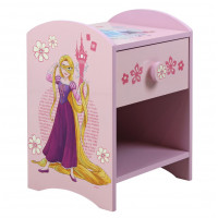 Noční stolek Disney princezny - růžový