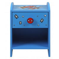 Noční stolek Spiderman - modrý
