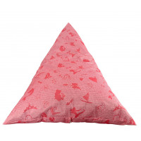 Sedací vak triangle Princezny - růžový