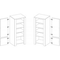 Šatní skříň NEBRASKA