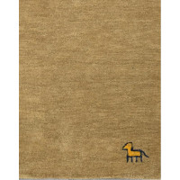 Ručně všívaný kusový koberec Asra wool taupe