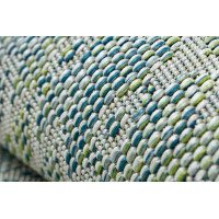 Kusový koberec Sion Sisal Aztec 22184 green/blue/ecru