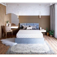 Pěnová matrace LIVE MAX PLUS 200x100x25 cm - HR pěna se zvýšenou hustotou