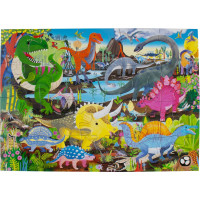 EEBOO Puzzle Dinosauří země 20 dílků