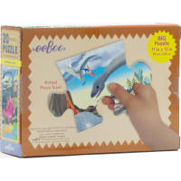 EEBOO Puzzle Dinosauří země 20 dílků