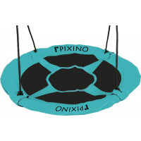 PIXINO Houpací kruh Čapí hnízdo (průměr 110cm) tyrkysový
