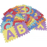 Pěnové puzzle Písmena (30x30)