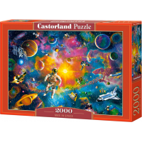 CASTORLAND Puzzle Kosmonaut ve vesmíru 2000 dílků