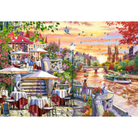 CASTORLAND Puzzle Romantika ve městě 1000 dílků