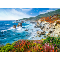 CASTORLAND Puzzle Pobřeží Big Sur, Kalifornie, USA 2000 dílků