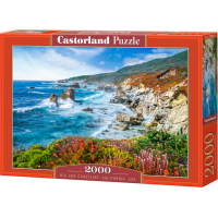 CASTORLAND Puzzle Pobřeží Big Sur, Kalifornie, USA 2000 dílků