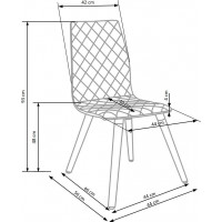Jídelní židle BETANIA - béžová