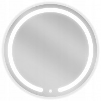 Kulaté zrcadlo MEXEN ROSE 60 cm - s LED podsvícením a vyhříváním, 9810-060-060-611-00