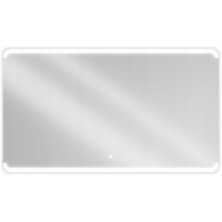 Obdélníkové zrcadlo MEXEN NIDA 140x80 cm - s LED podsvícením a vyhříváním, 9806-140-080-611-00