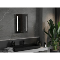 Obdélníkové zrcadlo MEXEN REMI 50x70 cm - s LED podsvícením a vyhříváním, 9804-050-070-611-00