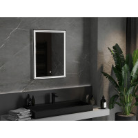 Obdélníkové zrcadlo MEXEN TACO 60x80 cm - s LED podsvícením a vyhříváním, 9805-060-080-611-00
