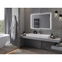 Obdélníkové zrcadlo MEXEN ZUSA 120x80 cm - s LED podsvícením a vyhříváním, 9808-120-080-611-00