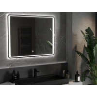 Obdélníkové zrcadlo MEXEN ZUSA 120x80 cm - s LED podsvícením a vyhříváním, 9808-120-080-611-00