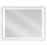 Obdélníkové zrcadlo MEXEN ZUSA 80x60 cm - s LED podsvícením a vyhříváním, 9808-080-060-611-00